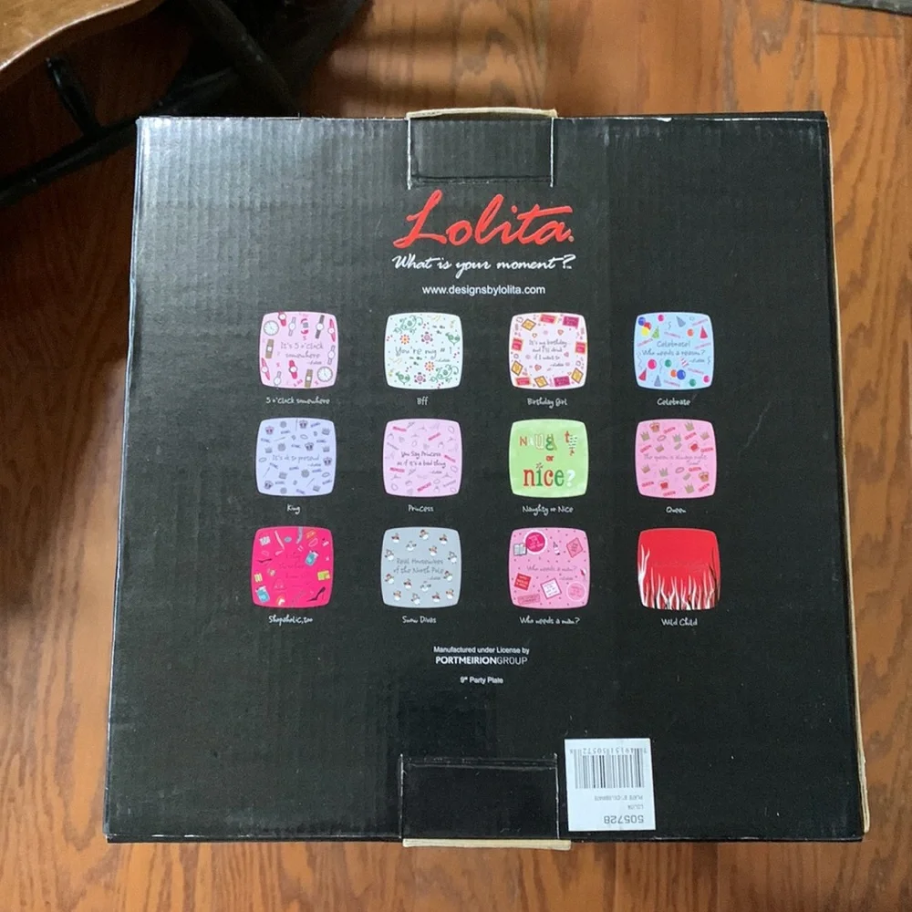 Lolita Celebrate Party Plate - Multicolor